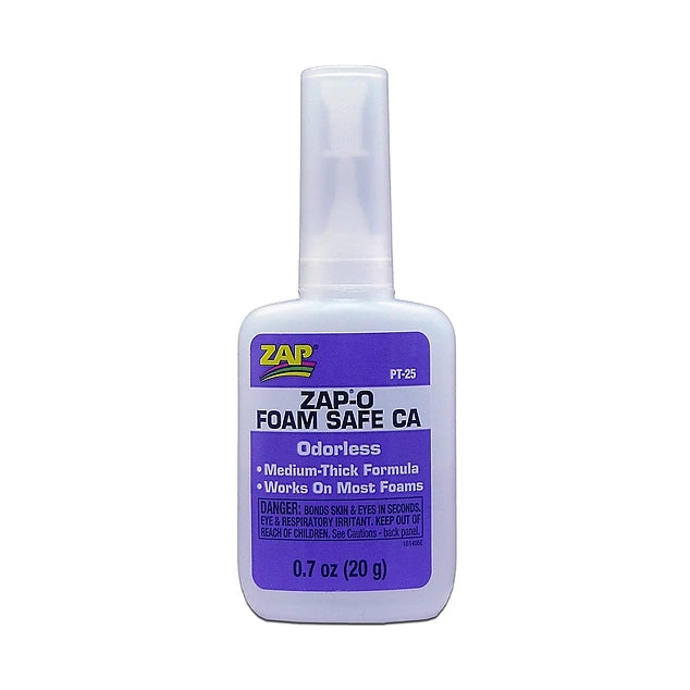 Zap-O Foam Safe CA 20-gram Bottle