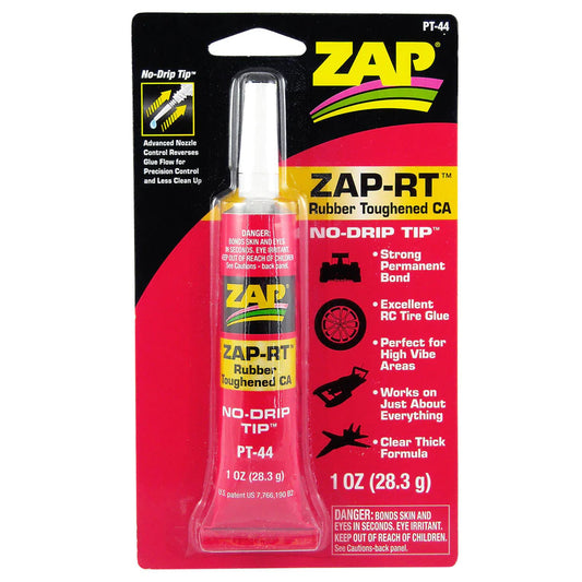 Zap-RT Rubber Toughened CA 1oz Tube